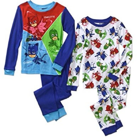 PJMASKS - 4 PCS, PAJAMA SET (NWT) - Picture 1 of 1